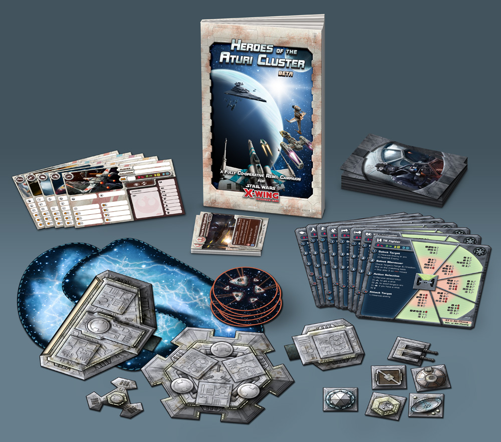 Heroes of the Aturi Cluster Components